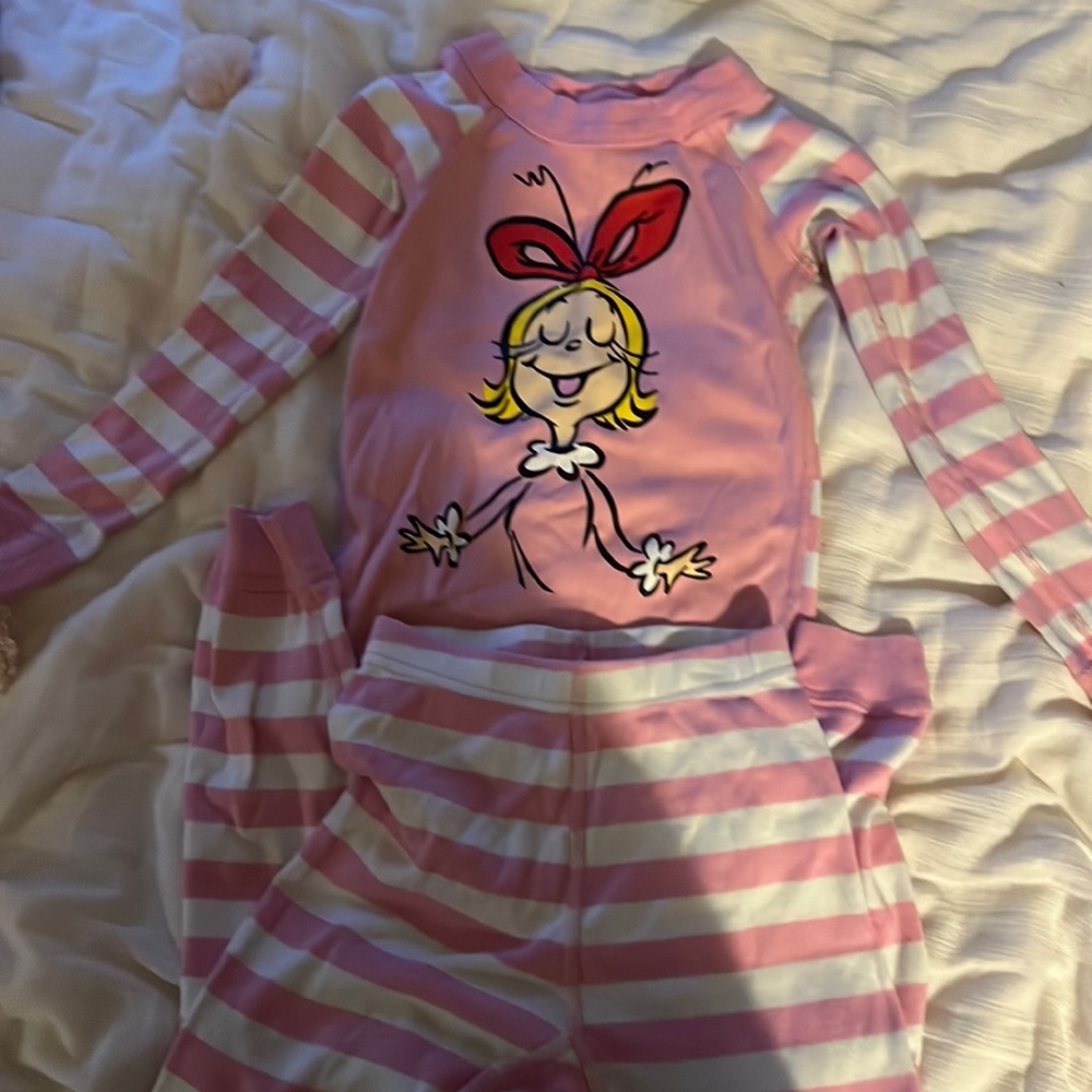Cindy Lou who pajamas